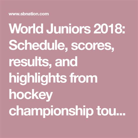 junior hockey scores today